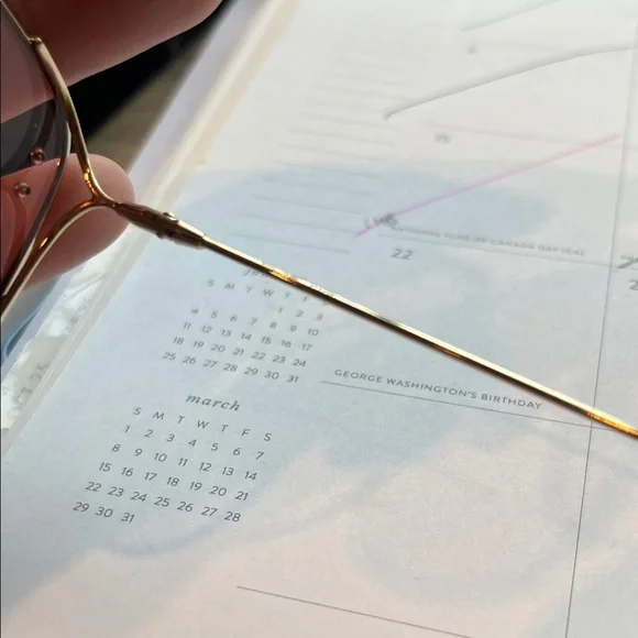 Christian Dior Women's sun Glasses with Light Pink Lenses - Picture 4 of 6